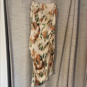 SHEIN Multicolor Abstract Dress